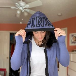 🌟PINK zip hoodie🌟